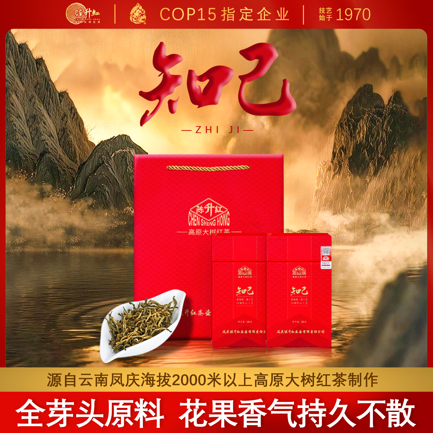 陈升红知己工夫红茶100g