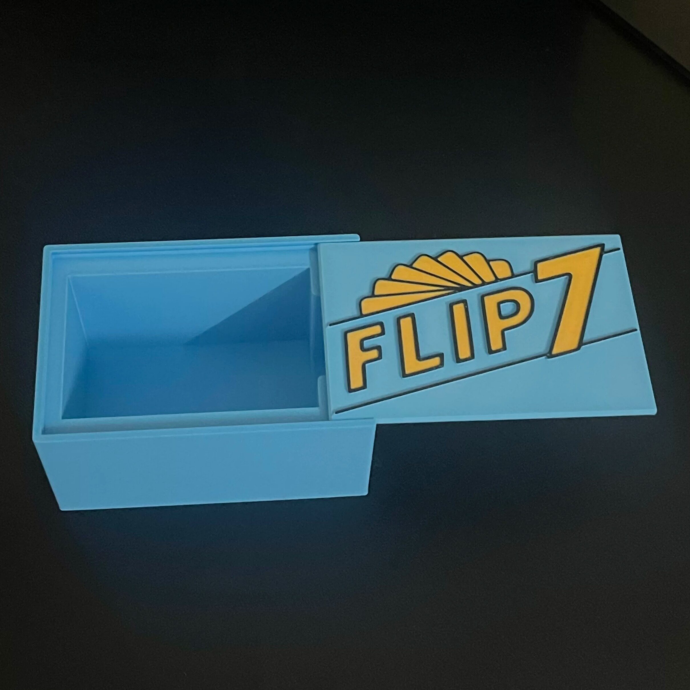 【翻转7桌游收纳套装】Flip 7支持卡套card Box分装整理Organizer