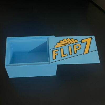 【翻转7桌游收纳套装】Flip 7支持卡套card Box分装整理Organizer