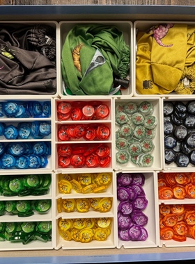 【郎中闯江湖桌游收纳套装】Quacks of Quedlinburg整理Organizer