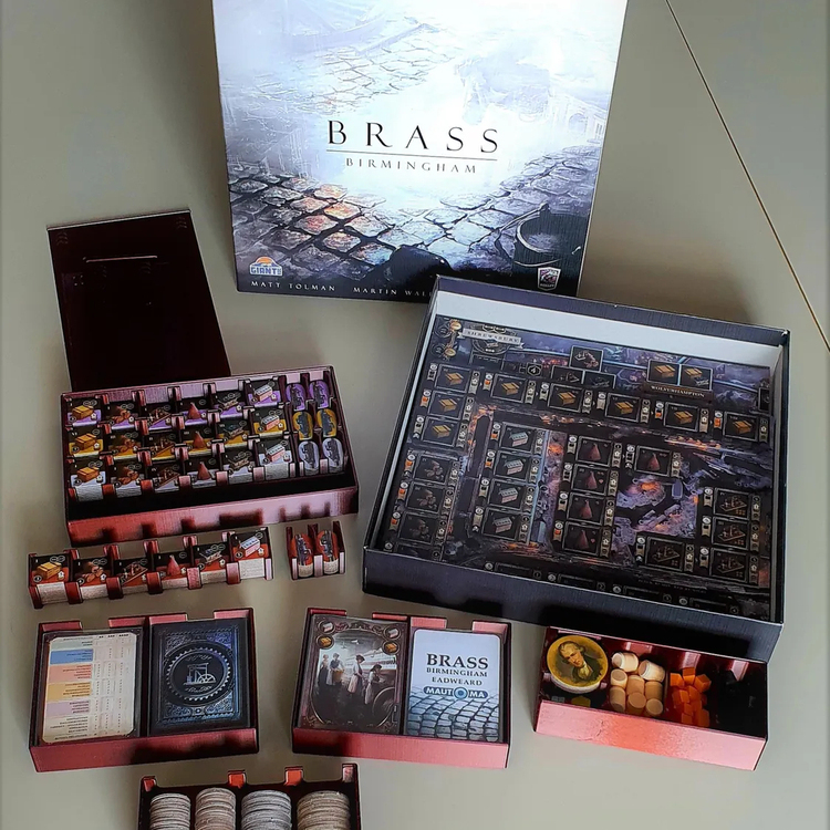 【伯明翰工业革命桌游收纳套装】Brass Birmingham Organizer