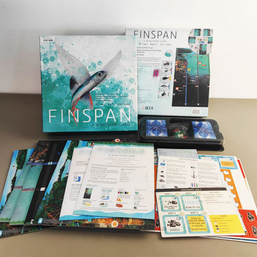 展翅遨游FINSPAN桌游卡牌英文版德式休闲娱乐欢乐聚会1-5人