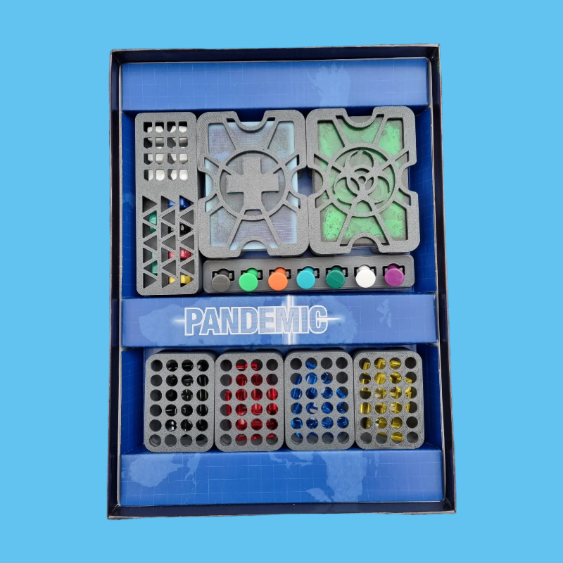 【瘟疫危机桌游收纳套装】Pandemic代币整理Insert Organizer