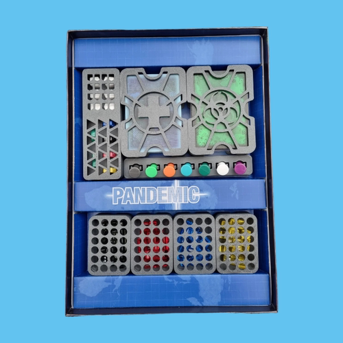 【瘟疫危机桌游收纳套装】Pandemic代币整理Insert Organizer