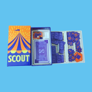 【马戏星探收纳套装】scout 整理token代币归分类桌游Insert神器