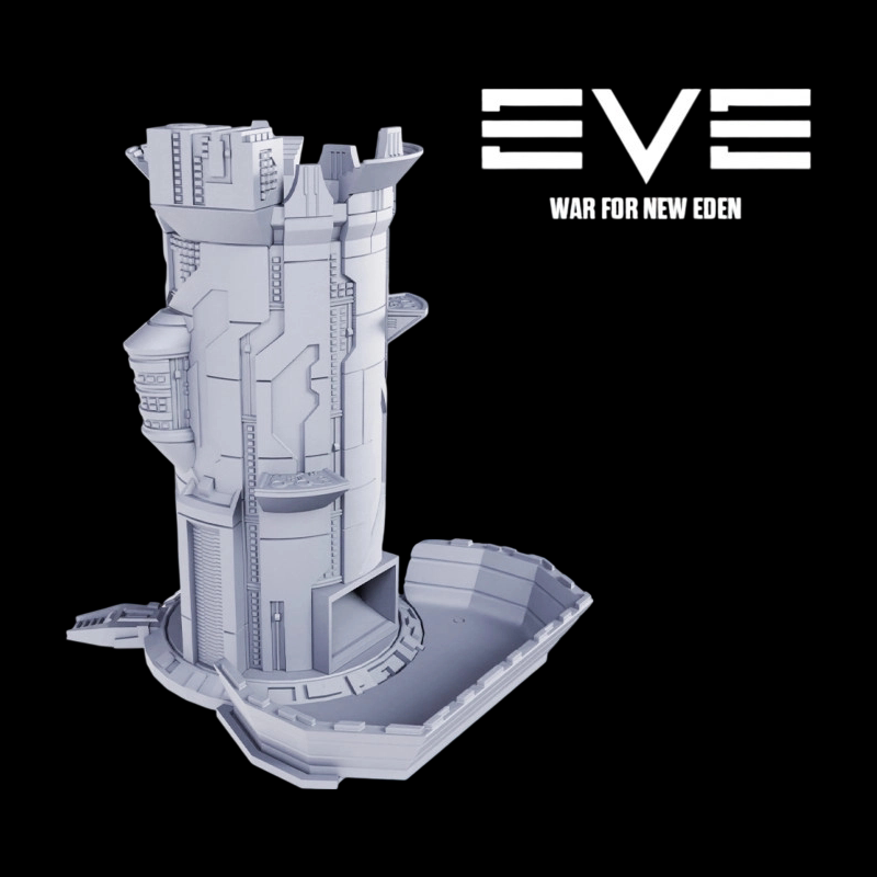 【新伊甸园之战主题骰子塔】EVE超大科技风Dice Tower色筛子投盘