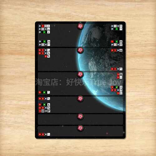 【星球大战叛乱桌游牌垫】Star Wars: Rebellion卡垫升级Playmat
