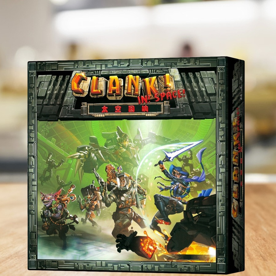 太空回响桌游卡牌clank游戏脚步声太空启示录扩展龙穴寻宝系列