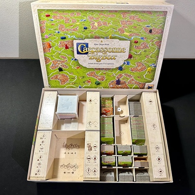 【卡卡颂大盒版桌游收纳套装】 Carcassonne Big Box Organizer