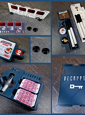 【谍报风云收纳套装】Decrypto 整理分装token收拾分类归类神器