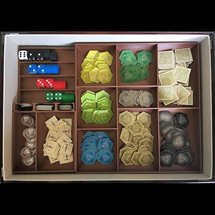 【勃艮第城堡收纳套装】The Castles of Burgundy整理归类神器具