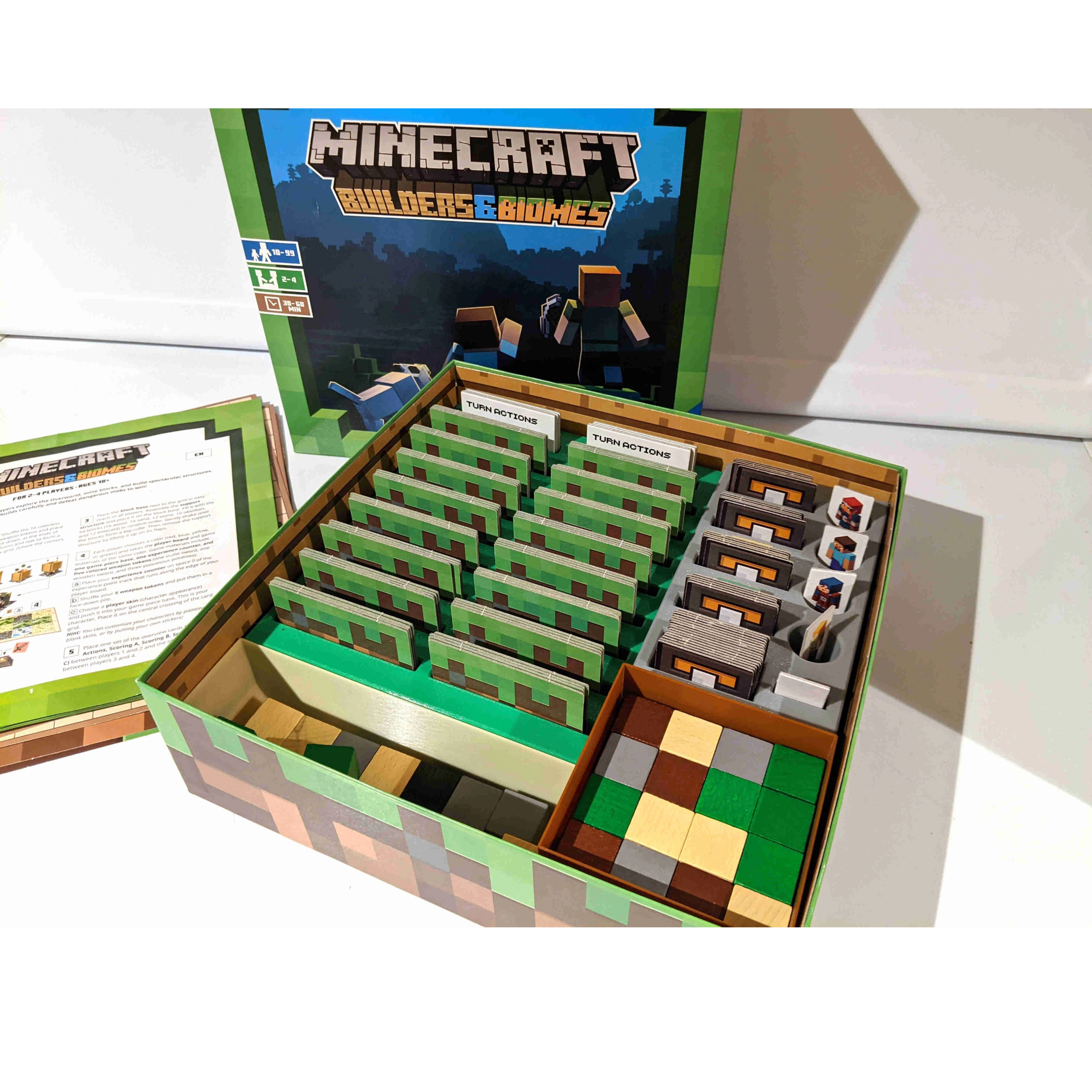 【我的世界：创世神收纳套装】Minecraft分类token桌游Organizer