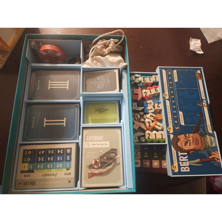 【深海渔恨桌游收纳套装】Deep Regret支持卡套Insert Organizer