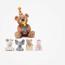 Baby Gund生日熊/菲比小象躲猫猫婴儿玩具新生儿大象宝宝安抚玩偶