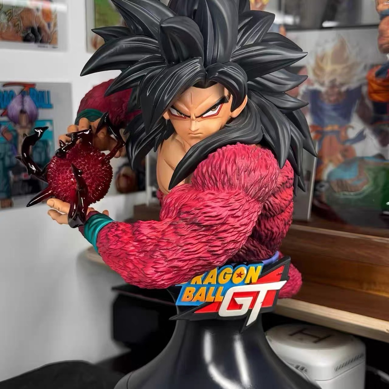 【全款现货】超四 悟空贝吉塔半身像26CM 动漫手办GK雕像摆件