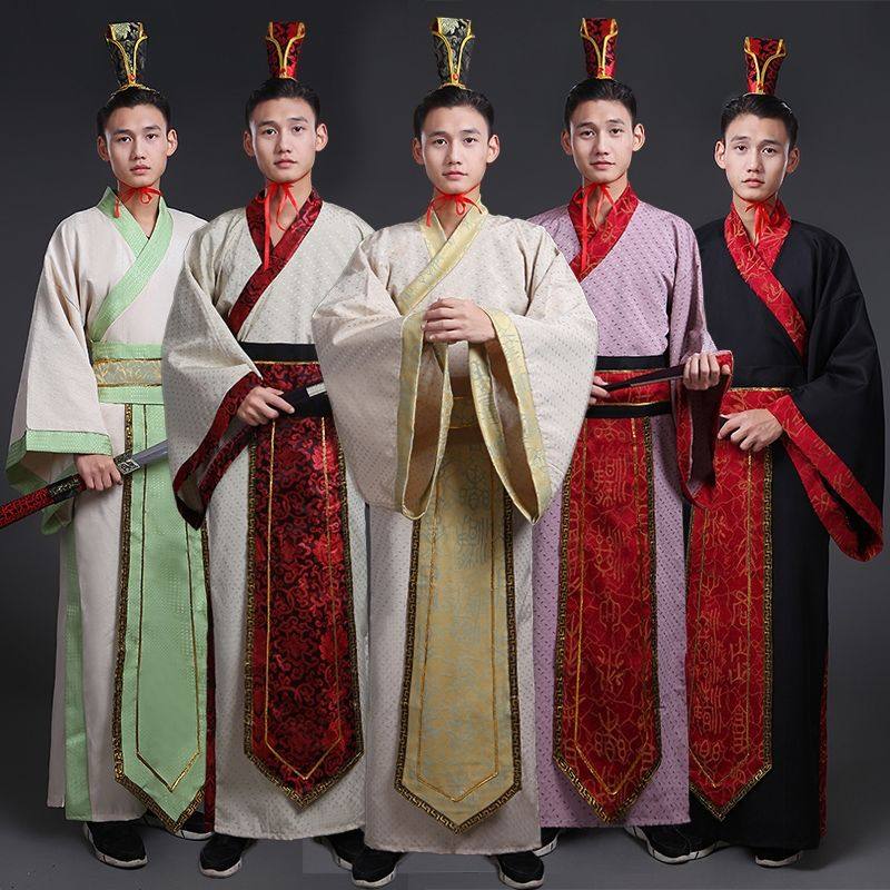 速发直业班服古装男装书生侠客汉服影楼拍照大侠服装武侠影视毕裾