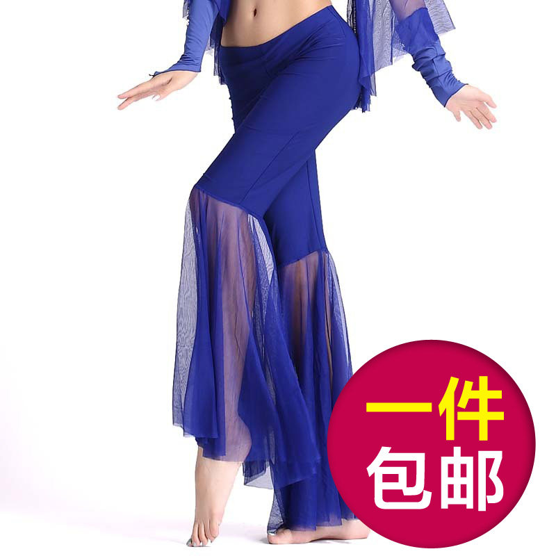 速发肚皮舞裤子2024肚款肚皮舞网纱裤新皮舞练习裤肚皮舞裤子下装