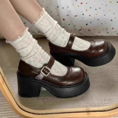 小个子玛丽珍高跟鞋2025