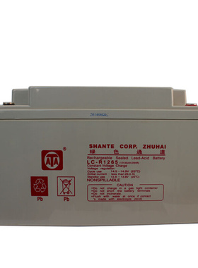 ATA绿色通道蓄电池 LC-R1265 12V65AH/20HR直流屏/UPS电源/消防用