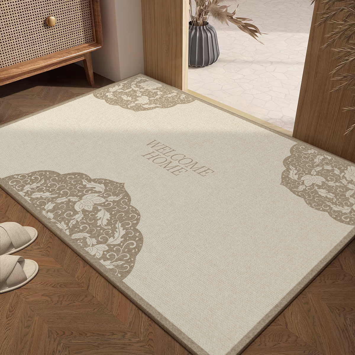 中式入户门地垫进门门口脚垫