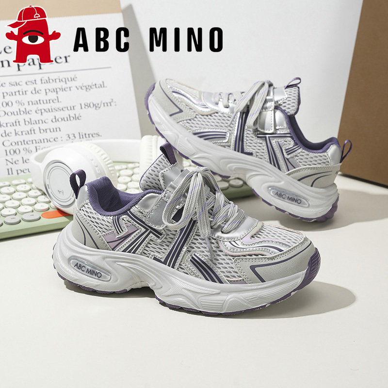 ABCMINO儿童轻便老爹鞋子跑步鞋图片