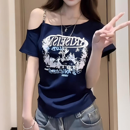 夏季收腰显瘦设计感上衣