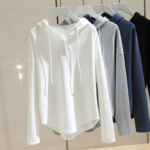 慵懒风宽松显瘦运动瑜伽服卫衣
