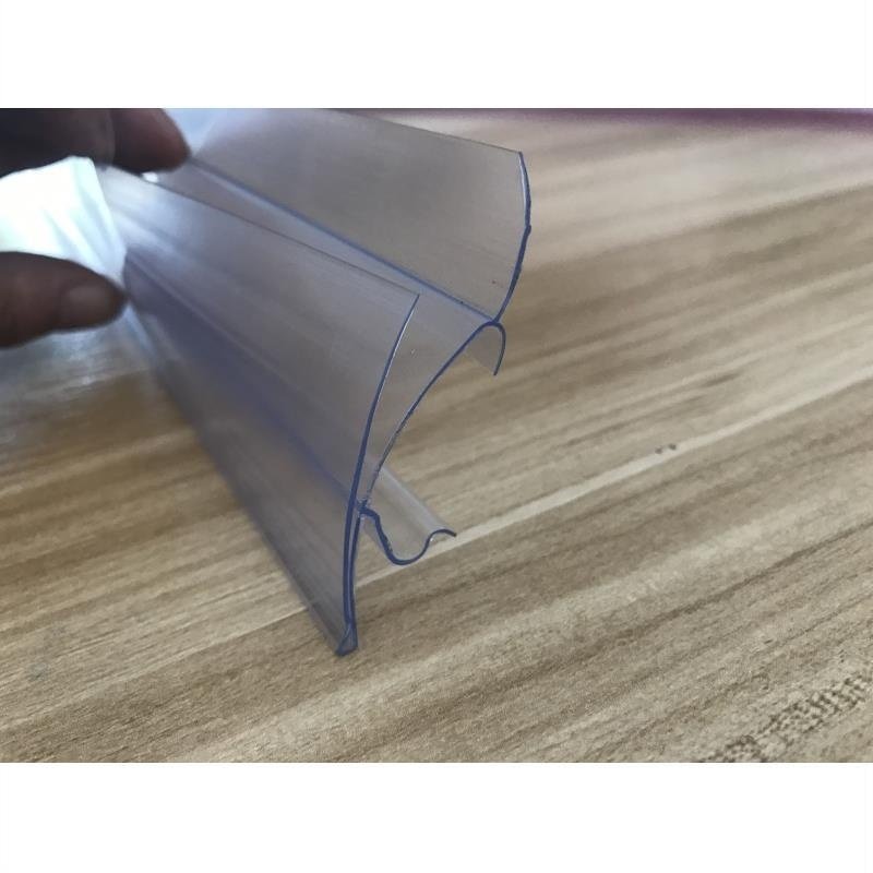 安辰货架卡条/弧形档栏外卡/价格标签条/超市货架卡条/塑料标签条