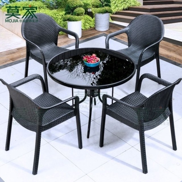 庭院防晒休闲防水户外莫家室外露天椅子桌椅三件套藤椅阳台桌椅台,户外/登山/野营/旅行用品,户外桌椅套装,淘宝优惠券,粉丝福利购,淘宝优惠卷