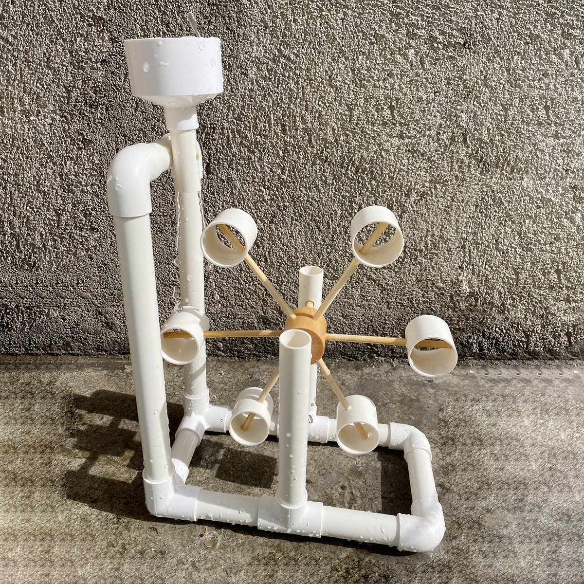 幼儿园手工DIY水车玩具科学科技小制作比赛发电实验教具材料模型