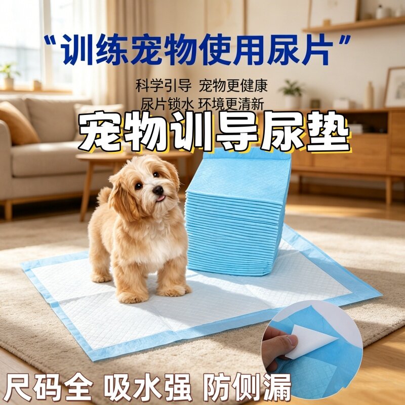 宠物尿垫狗狗尿片尿不湿纸尿裤加厚防漏锁水一次性除臭隔尿垫大码