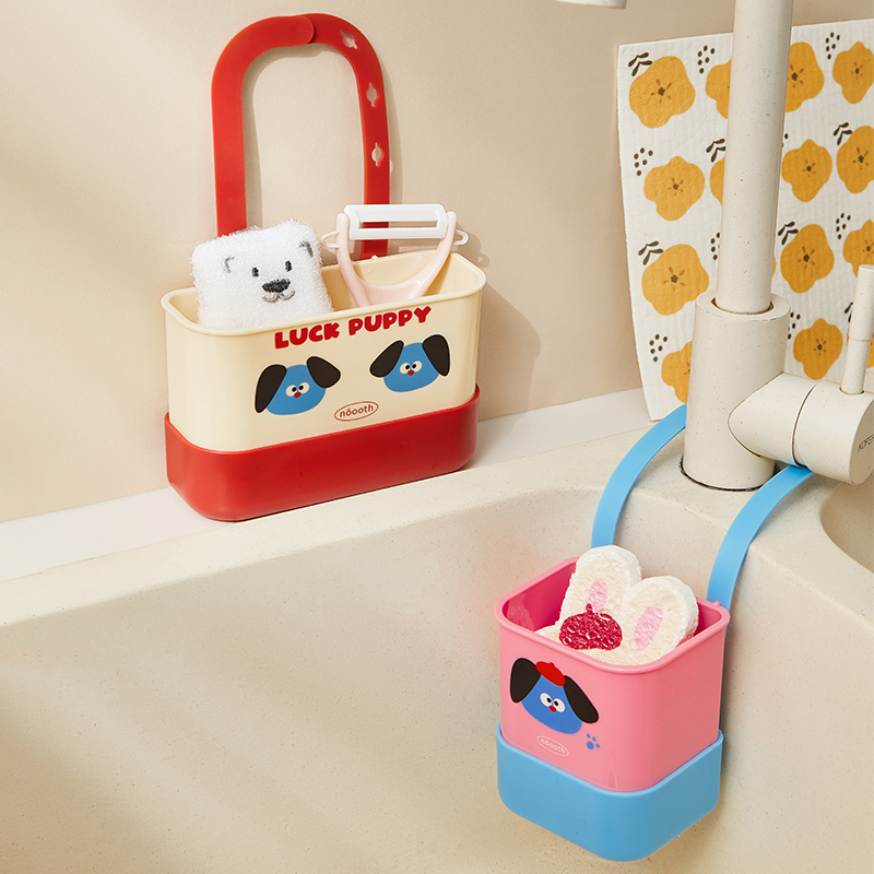 多巴胺水槽挂袋厨房沥水挂篮水龙头多功能置物架沥水架收纳免打孔