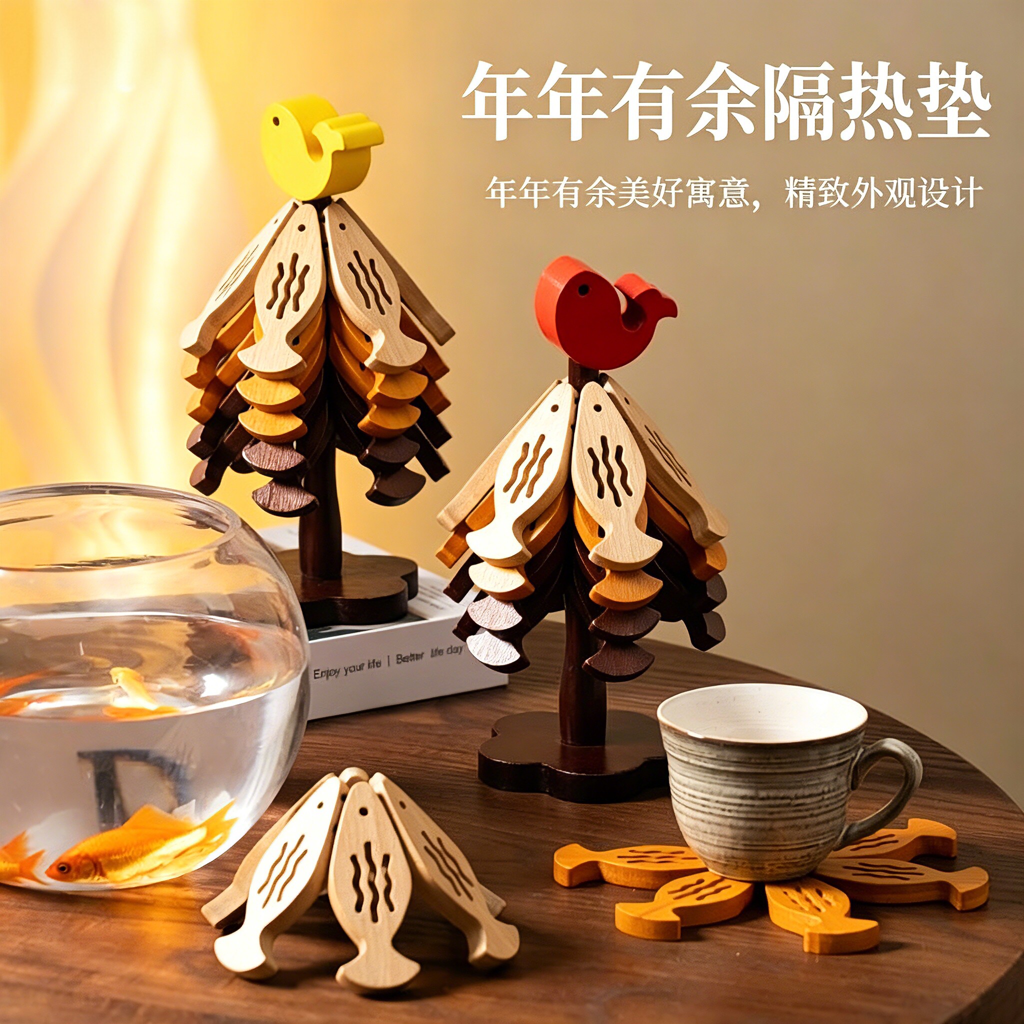 隔热垫餐垫防烫垫餐桌锅垫桌垫耐高温垫子碗垫餐台高级感创意可爱