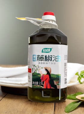怡味藤椒油 2.5L调味品桶装炒鸡火锅麻辣烫米线