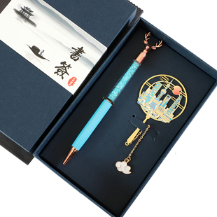 （有版权）上海东方明珠书签世博园静安寺金属定制创意旅游纪念品