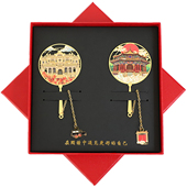 权 有版 辽宁景点书签沈阳故宫张学良旧居海洋馆金属纪念品刻字