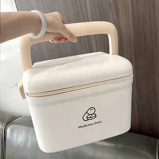 医药箱家庭装家用大容量多层分格急救箱收纳盒宿舍小号便