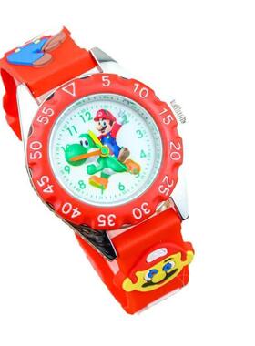 Anime Super Mario Bros Luminous Children's Watches Carto