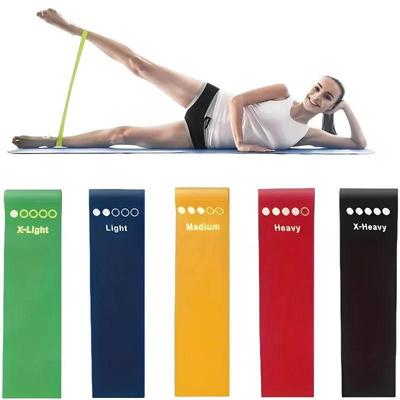 7Pcs Tpe Resistance Bands Fitness Set Rubber Loop Strength T