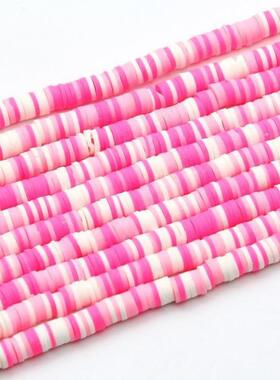 3300Pcs 10 Strands Clay Bead Kit, Polymer Clay Beads for Jew