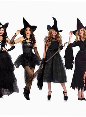Halloween cosplay witch dress nightclub attire万圣节女巫服装