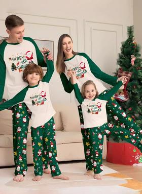 Christmas pajamas family set Xmas Men women kid baby pyjamas