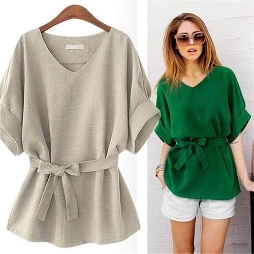 2018 summer y t-shirt for ladies tops women blouse S-5XL