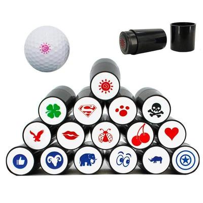 1 Pcs Golf Ball Stamper Stamp Marker Various Patterns Quick