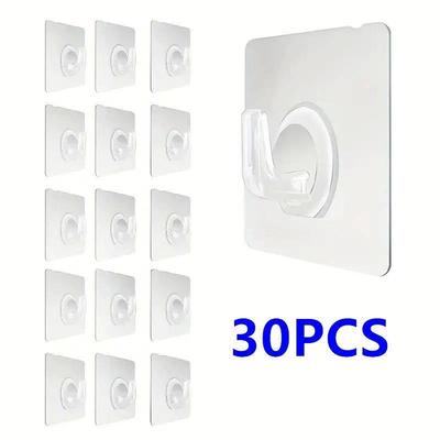 Transparent Strong Self Adhesive Hooks No Trace Sticky Hooks