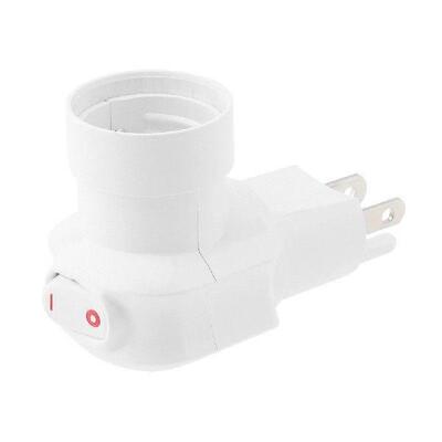 E26 E27 Plug in Light Bulb Socket Adapter Lamp Holder 3