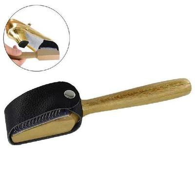 Wooden Suede Sole Wire Shoe Brush Cleaners Ballet Dance