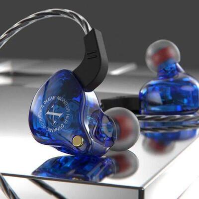 3.5mm Braided Cable Earphones Wired Earphone Deep Bass