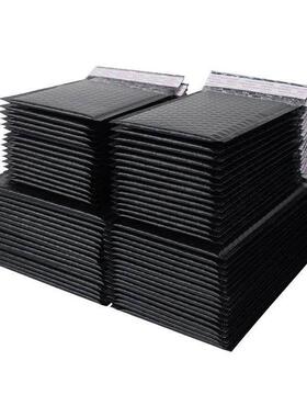 1Set Black Bubble Packaging Bags for Business Goods/Gifts/En