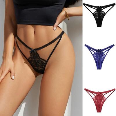 Sexy exquisite metal ring seamless ladies thong 女欧美丁字裤